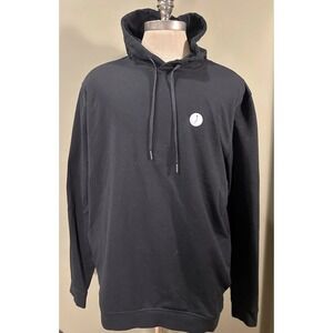 Broken Tee Society Golf Mens Hoodie Pullover Sweater Size XL Black Comfort